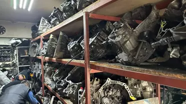 Kayseri'de Kaçak Otomobil Motoru Getiren Şüpheli Gözaltına Alındı