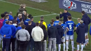 Sahaya inen amigo tüm takımı çocuk gibi azarladı, futbolcuların eli ayağına dolaştı
