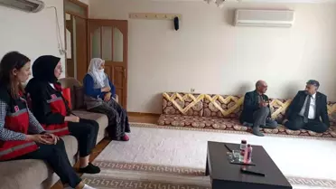 Aydın Aile ve Sosyal Hizmetler İl Müdürü Şehit Yakınları ve Gazileri Ziyaret Etti