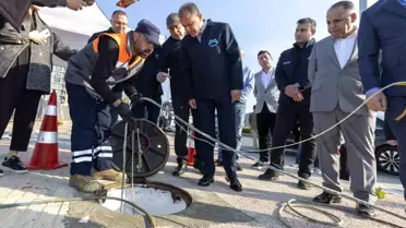 Mersin'de Altyapı Hatlarının Temizlenmesi ve Tamiri Yapılıyor