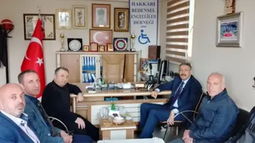Hakkari Valiliği, Engellilere Tekerlekli Sandalye Dağıttı