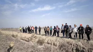 Iğdır'da Doğa Yürüyüşüyle 8 Mart Dünya Emekçi Kadınlar Günü Kutlandı