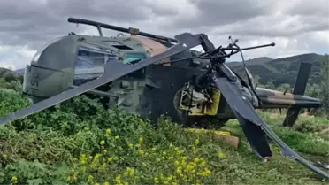 İzmir'de askeri helikopter zorunlu iniş yaptı: 1 yaralı