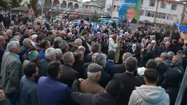 Tokat'ın Başçiftlik ilçesinde AK Parti Seçim İrtibat Bürosu açıldı