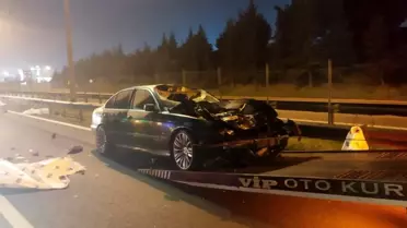 Pendik Kurtköy TEM Otoyolu'nda Otomobil Kazası: 4 Kişi Hayatını Kaybetti