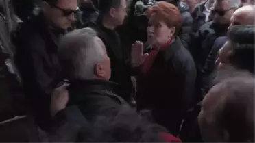 Akşener ile sohbet eden AK Partili vatandaş: İmamoğlu'nu sonuna kadar eleştirin, bu bize yarıyor