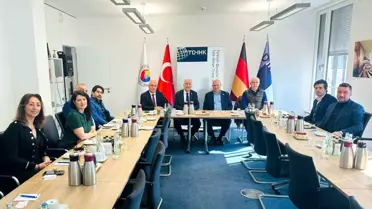 ALTSO Başkanı Eray Erdem, Türk-Alman Ticaret ve Sanayi Odası'nı ziyaret etti