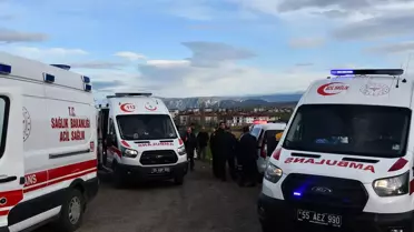 Samsun'da öğrenci servisi devrildi: Sürücü ile 19 öğrenci hafif yaralandı