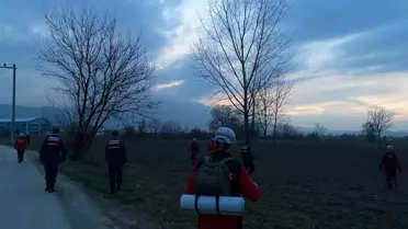İnegöl'de Kayıp Kişi Arama Çalışmaları Başlatıldı