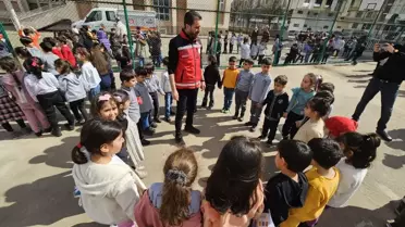 Bingöl'de Okullarda Deprem Tatbikatı Yapıldı