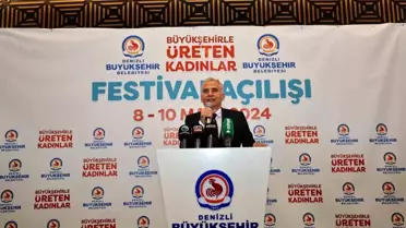 Denizli Büyükşehir Belediyesi Kadınlar Festivali'ni Düzenledi