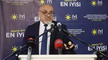 İYİ Parti Manisa Büyükşehir Belediyesi Başkanı Adayı Gürhan Özcan'dan Projeler