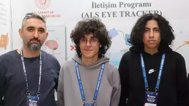 Artvinli öğrencilerin ALS hastaları için geliştirdiği yazılım birinci oldu