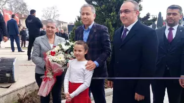İçişleri Bakanı Ali Yerlikaya, Tekirdağ'da yoğun ilgiyle karşılandı