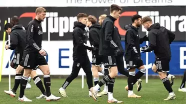 Beşiktaş, Gaziantep FK maçı için hazırlıklarını sürdürdü