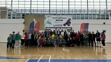 Karaman'da düzenlenen Para Badminton Türkiye Şampiyonası tamamlandı