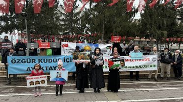 Sakarya'da İsrail'in Gazze'ye yönelik saldırıları kınandı