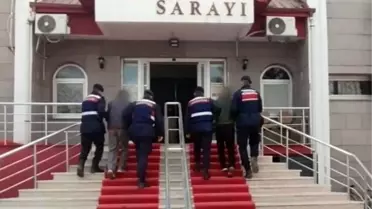 Adıyaman'da çeşitli suçlardan hapis cezası bulunan 2 şahıs yakalandı