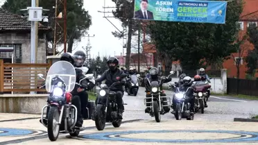 Ordu Belediye Başkanı Aşkın Tören, Motosikletçilerin Jestini Kabul Etti