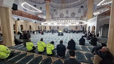Vezirköprü'de Şehit Polis Memuru Orhan Mutlu İçin Mevlit Okutuldu