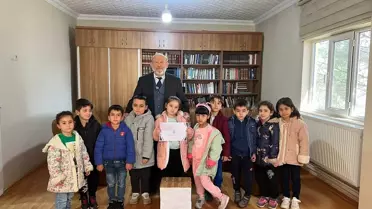 Kırıkkale'deki Kur'an kursu öğrencileri Filistinli çocuklara yardım etti