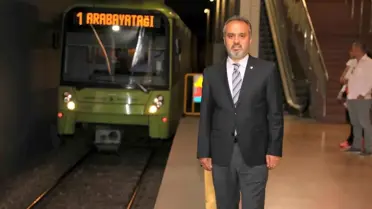 Bursa Büyükşehir Belediyesi Raylı Sistem Ağını Genişletiyor