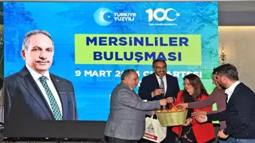 Talas Belediye Başkanı Mustafa Yalçın, Mersinlilerle Buluştu