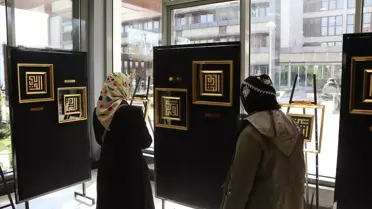 Kayseri'de Esma'ül-Hüsna Sergisi Ramazan Ayına Özel Açıldı