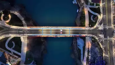 Manavgat'ta Şükrü Sözen Taşıt Köprüsü Açıldı