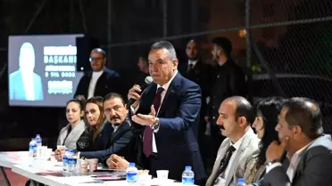 Başkan Böcek, Antalya'da raylı sistem hatlarıyla ulaşımı sağlayacak