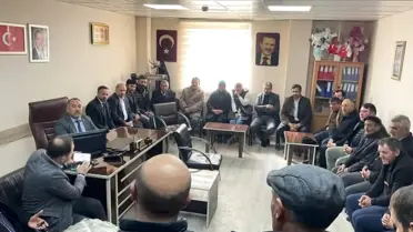 AK Parti Ardahan Milletvekili Kaan Koç ve İl Başkanı Ersin Yılmaz Çıldır'ı ziyaret etti