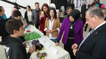 Mersin Erdemli'de Bilim ve Teknoloji Şenliği Düzenlendi