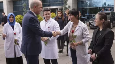 TBMM Başkanı Numan Kurtulmuş, Sağlık Çalışanlarının Şartlarının İyileştirilmesi İçin Gayret Ediyor