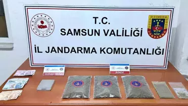 Samsun'da 1 Kilo 50 Gram Bonzai Ele Geçirildi