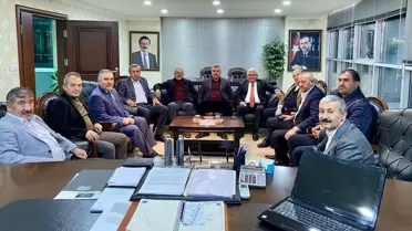 Yozgat ve ilçelerindeki oda ve borsa yöneticileri Sorgun'da bir araya geldi