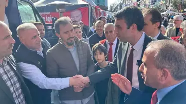 İBB Başkan Adayı İbrahim Okan Özkan Şişli ve Ümraniye'de Seçim Çalışmalarına Devam Etti