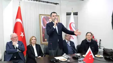 Murat Kurum, Bayrampaşa'da Rumeli Balkan Federasyonu'nu ziyaret etti