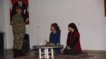 Kırıkkale Bahşılı'da 18 Mart Şehitleri Anma Günü ve Çanakkale Deniz Zaferi töreni düzenlendi