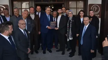 AK Parti Genel Başkan Yardımcısı Hayati Yazıcı, Balıkesir'de Kurumları Ziyaret Etti
