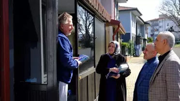 AK Parti Bilecik Belediye Başkan Adayı Mustafa Yaman, Osmangazi Mahallesi'ndeki TOKİ Konutlarına Ziyarette Bulundu