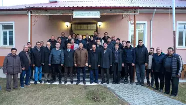 Erzincan merkeze bağlı Çatalarmut köyünde toplu iftar programı düzenlendi