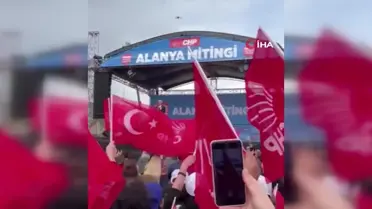 CHP Alanya İlçe Başkanı: Mitingde açılan DEM Parti pankartları provokasyondu