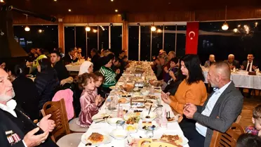 Hatay'da şehit aileleri ve gaziler iftarda buluştu