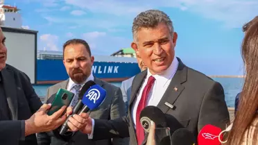 KKTC'ye Türkiye'den hibe edilen yemlik arpa sevkiyatı gerçekleşti