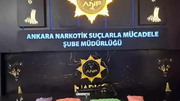 Ankara'da yapılan operasyonda çok sayıda uyuşturucu ele geçirildi