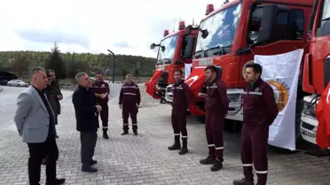 Orman Genel Müdürlüğü, Kütahya Orman Bölge Müdürlüğüne 5 arazöz tahsis etti