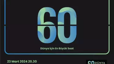 Tepebaşı Belediyesi Dünya Saati etkinliğine destek veriyor