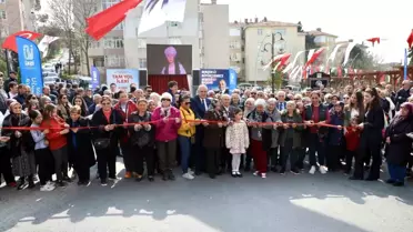 Büyükçekmece'de Serinpınar Yaşam Vadisi Türkan Şoray ve Fatma Girik Parkı Açıldı