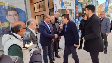 AK Parti Antalya Milletvekili Kemal Çelik Elmalı'da ziyaretlerde bulundu