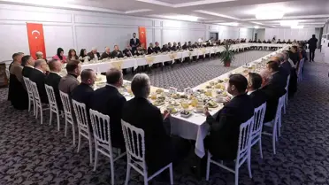 Zonguldak'ta Cumhur İttifakı Üyeleri İftar Programında Buluştu